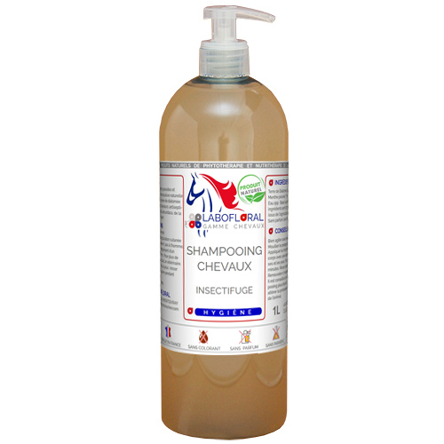 Shampoing insectifuge Chevaux Labofloral<br />

