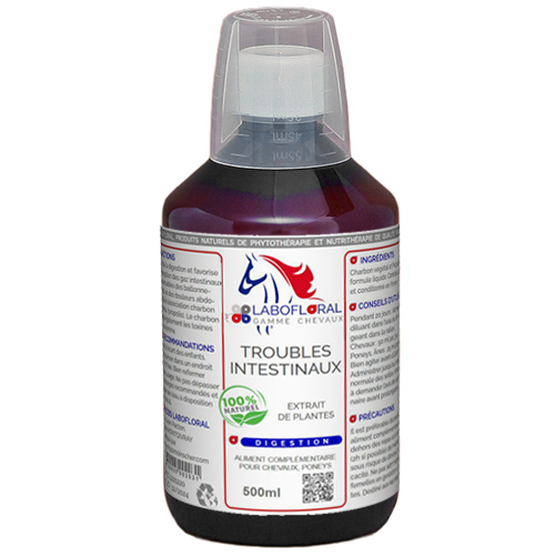 Troubles intestinaux liquide Chevaux Labofloral