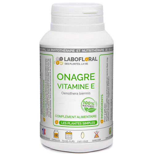 Huile d' Onagre + Vitamine E Labofloral.